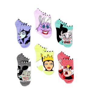 Disney Villains socks 6 pack!